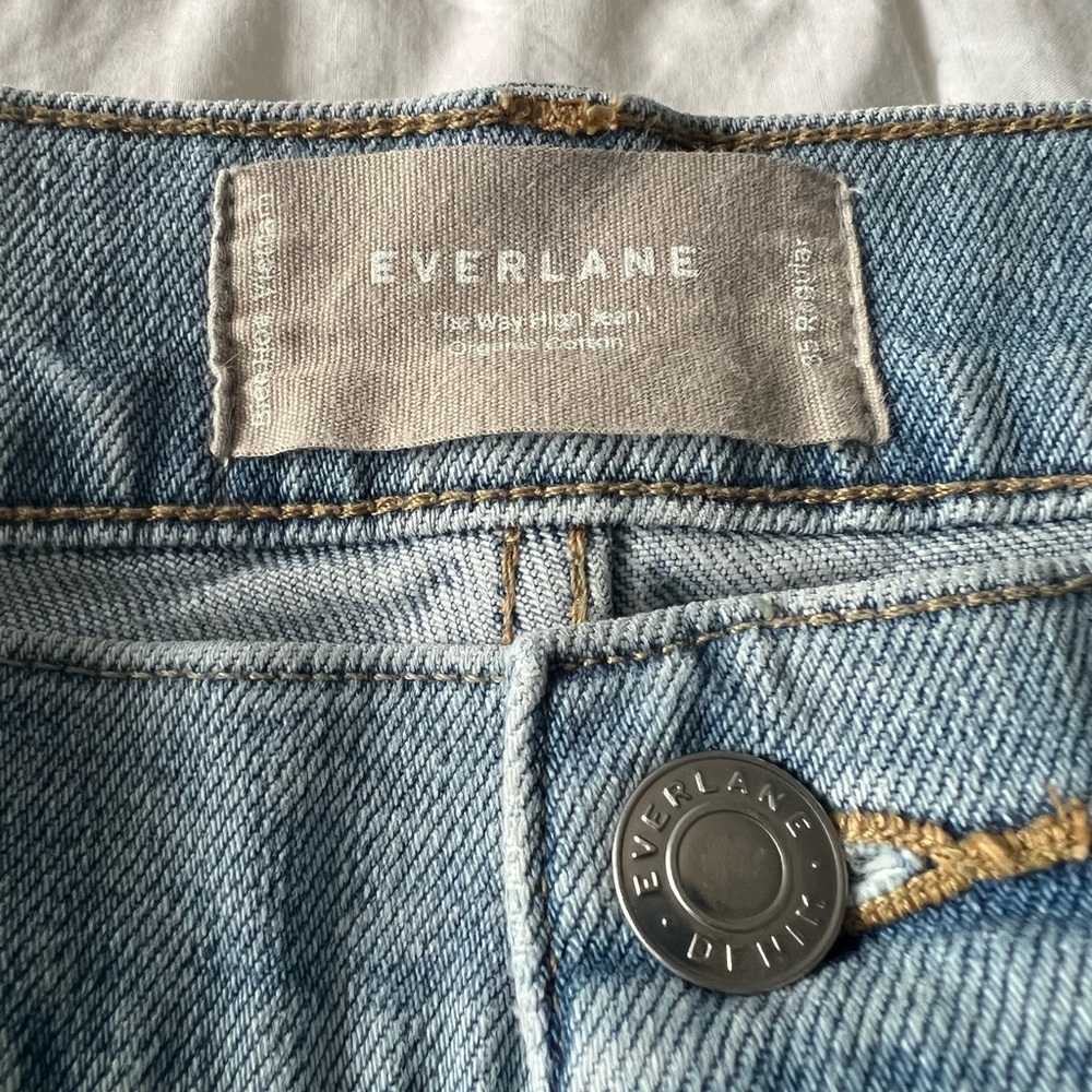 Everlane The Way High Wide Leg Jeans